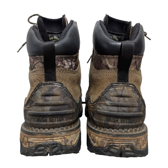 Red Wing Irish Setter Deer Tracker Boots Mens 13 Scent Ban Camo Waterproof Hunt main image 6